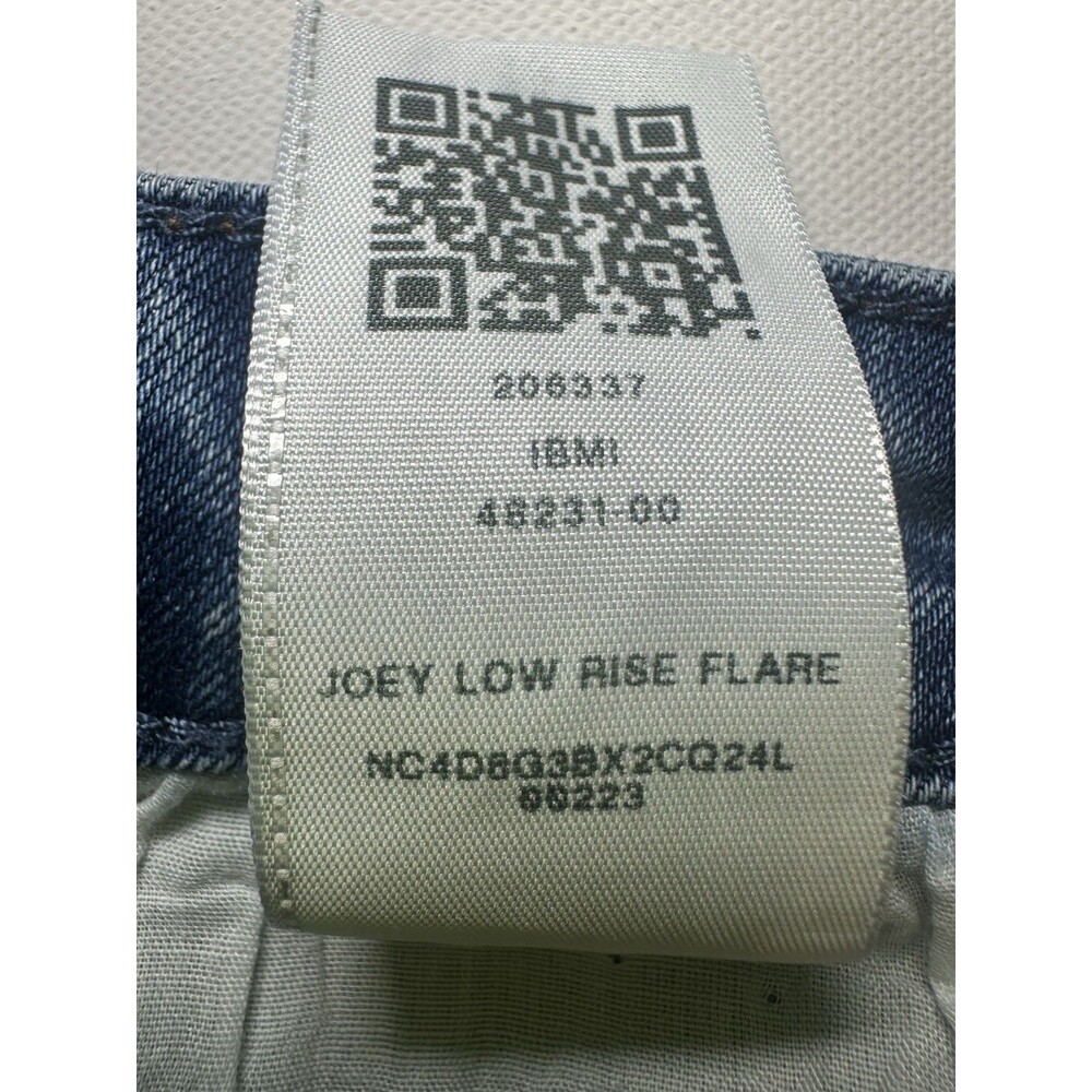 *SOLD OUT* TRUE RELIGION Joey Low Rise Flare Distressed Jeans‎ Women's 31 - Picture 11 of 16